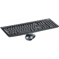 Клавиатура + мышь Logitech Wireless Combo MK270 Black (920-004518)