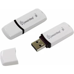 USB Flash накопитель 16Gb SmartBuy Paean White (SB16GBPN-W)