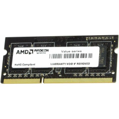 Оперативная память 8Gb DDR-III 1333MHz AMD SO-DIMM (R338G1339S2S-U) RTL