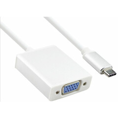 Переходник USB Type-C - VGA, 0.17м, VCOM CU421