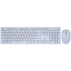 Клавиатура + мышь Oklick 240M White
