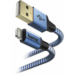 Кабель USB - Lightning, 1.5м, HAMA H-178300