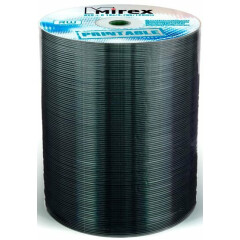 Диск DVD+R Mirex 4.7Gb 16x Shrink Printable (100шт) (209751)