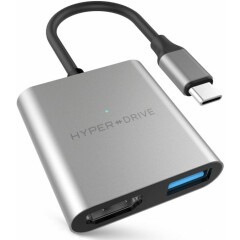 USB-концентратор Hyper Drive HD259A Grey