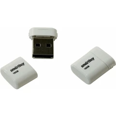 USB Flash накопитель 16Gb SmartBuy Lara White (SB16GBLARA-W)