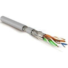 Бухта Hyperline SFTP4-C7A-S23-IN-LSZH-GY-500, 500м