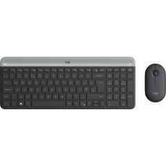 Клавиатура + мышь Logitech MK470 Slim Wireless Combo Graphite (920-009206)