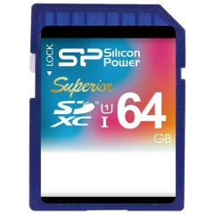 Карта памяти 64Gb SD Silicon Power (SP064GBSDXCU1V10)