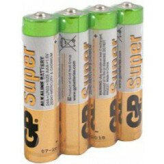 Батарейка GP 24ARS Super Alkaline (AAA, 4 шт)