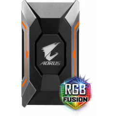 Мостик SLI Gigabyte AORUS SLI HB bridge RGB (2 slot spacing)