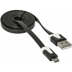 Кабель USB 2.0 A (M) - microUSB B (M), 1м, Defender USB08-03P