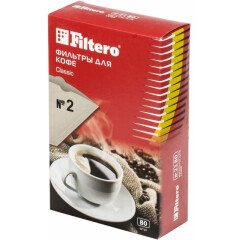 Фильтры для кофе Filtero №2 Classic 80 шт.