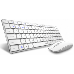 Клавиатура + мышь Rapoo 9300M White