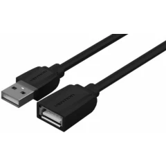 Кабель удлинительный USB 2.0 A (M) - A (F), 0.5м, Vention VAS-A44-B050