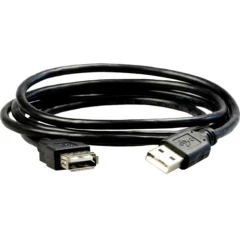 Кабель удлинительный USB 2.0 A (M) - A (F), 1.5м, ATCOM AT7206