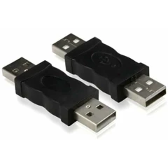 Адаптер Greenconnect USB 2.0 A (M) - USB A (M) (GC-UAM2AM)