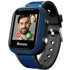 Умные часы Knopka Aimoto Pro Indigo 4G Black/Blue