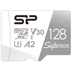 Карта памяти 128Gb MicroSD Silicon Power Superio (SP128GBSTXDA2V20)