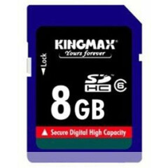 Карта памяти 8Gb SD Kingmax (KMX-SDHC6-8GB)