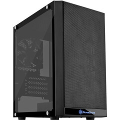 Корпус Silverstone Precision PS15B-G Black