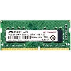 Оперативная память 4Gb DDR4 2666MHz Transcend SO-DIMM (JM2666HSH-4G)