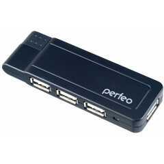 USB-концентратор Perfeo PF-VI-H021 Black