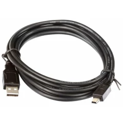 Кабель USB 2.0 A (M) - miniUSB B (M), 3м, Telecom TC-6911-3.0M-BK