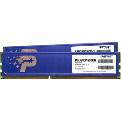 Оперативная память 8Gb DDR-III 1600MHz Patriot Signature (PSD38G1600KH) (2x4Gb KIT)