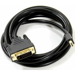 Кабель Mini DisplayPort (M) - DVI (M), 1.8м, Telecom TA665-1.8M