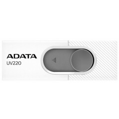 USB Flash накопитель 64Gb ADATA UV220 White/Grey