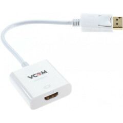 Переходник DisplayPort (M) - HDMI (F), 0.2м, VCOM CG601