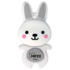 USB Flash накопитель 16Gb Mirex Rabbit White