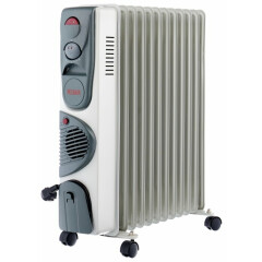 Масляный радиатор Ресанта ОМ-12НВ 2500W White