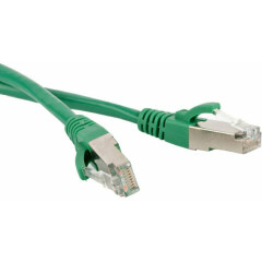 Патч-корд Hyperline PC-LPM-STP-RJ45-RJ45-C5e-15M-LSZH-GN