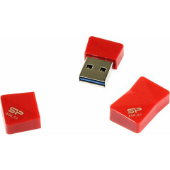 USB Flash накопитель 8Gb Silicon Power Jewel J08 Red (SP008GBUF3J08V1R)