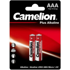 Батарейка Camelion (AAA, Alkaline, 2 шт)