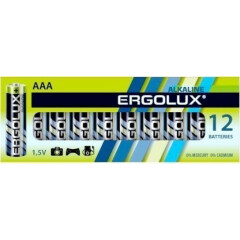 Батарейка Ergolux (AAA, 12 шт)