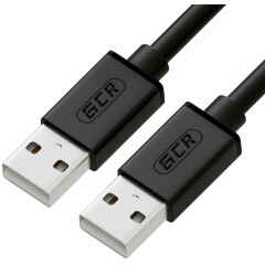 Кабель USB 2.0 A (M) - A (M), 2м, Greenconnect GCR-UM2M-BB2S-2.0m