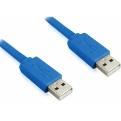 Кабель USB 2.0 A (M) - A (M), 1м, Greenconnect GCR-UM4MF-BD-1.0m