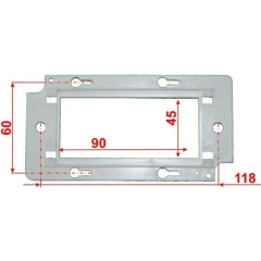 Суппорт Lanmaster LAN-PF45X90