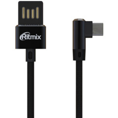 Кабель USB - microUSB, 1м, Ritmix RCC-418