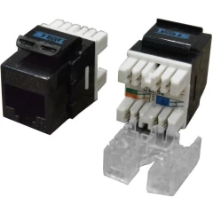 Вставка RJ-45 TWT TWT-OK45UTP180/5E-BK