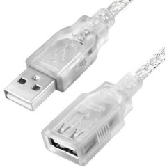 Кабель удлинительный USB 2.0 A (M) - A (F), 0.75м, Greenconnect GCR-UEC21M-BB2S-0.75m