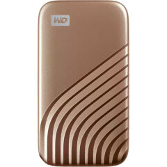 Внешний накопитель SSD 500Gb WD My Passport Gold (WDBAGF5000AGD)