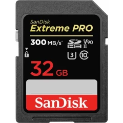 Карта памяти 32Gb SD SanDisk Extreme Pro (SDSDXDK-032G-GN4IN)