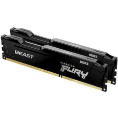 Оперативная память 8Gb DDR-III 1866MHz Kingston Beast Black (KF318C10BK2/8) (2x4Gb KIT)