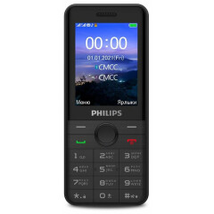 Телефон Philips Xenium E172 Black