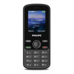 Телефон Philips Xenium E111 Black