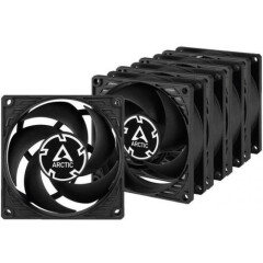 Вентилятор для корпуса Arctic Cooling P8 PWM PST Value Pack Black/Black