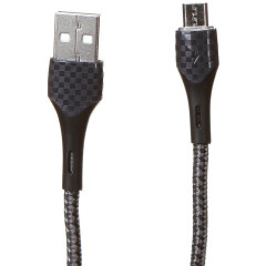 Кабель USB - microUSB, 2м, LDNIO LS522 Grey